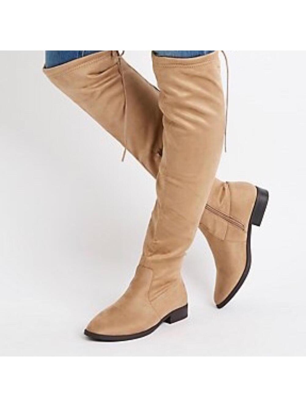 Suede Over the Knee Boots